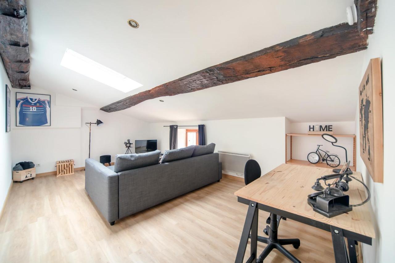 Appartement Cosy Et Moderne En Plein Coeur Du Centre Ville Mâcon Buitenkant foto